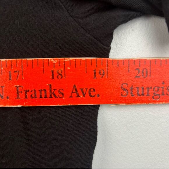 American Eagle Outfitters Short Sleeve T-Shirt Tee Black Nothing Changes Sz S - Picture 6 of 10